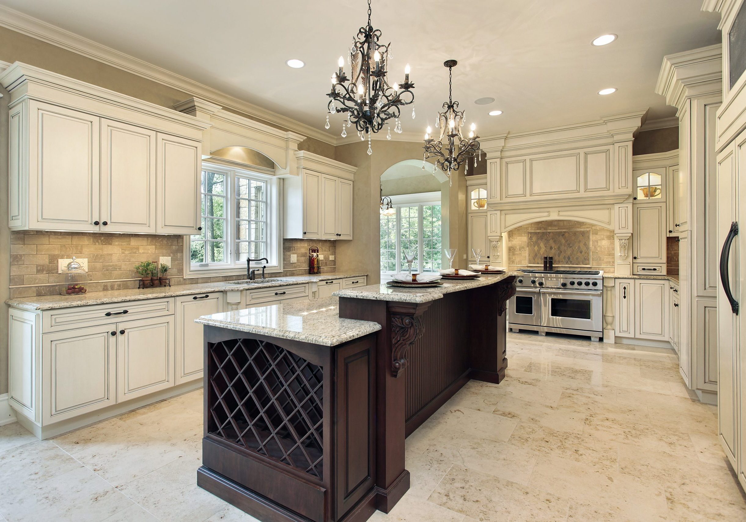 bright kitchen